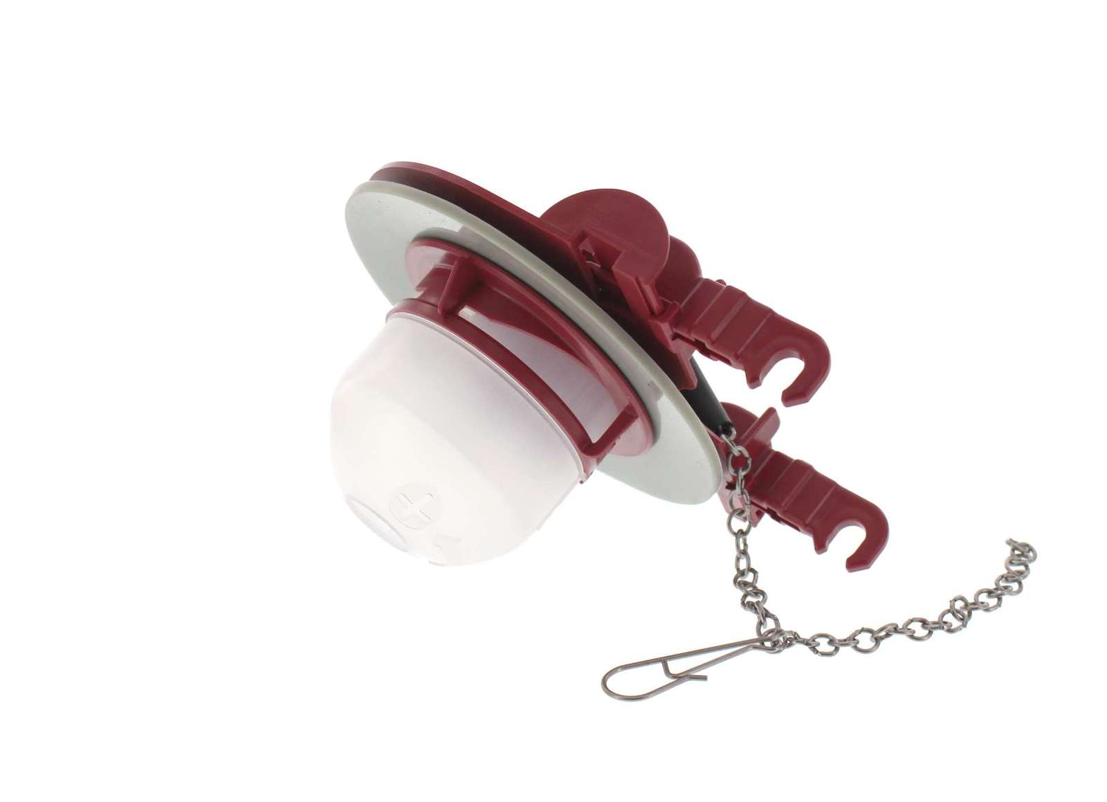 513A-050-P4 - Genuine OEM Fluidmaster 3" Universal Water Saving Long Life Toilet Flapper, With Chain & Hook
